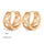 Hollow Pattern Earrings Fashionable