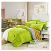 Lit Housse de Couette Bâche 4pc Set Gamme Coton 100% 031