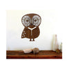 Forest Animal Feeling Cute Owl Wall Clock Vintage Countryside Wood Wall Clock