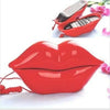 Novelty Rojo Labios Retro Sexy con Cable Teléfono Casa Decoración Gran Regalo