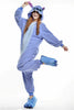 Unisex Adult Pajamas Animal Sleepwear Cosplay Costume Suit Blue Stitch