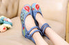 Old Beijing Cloth Shoes Embroidered Shoes High Heeled Shoes Woman National Style