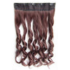 Colorful Straight Hair Wig 5 Clips Hairpiece