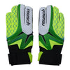 Verschleißfest Latex Torschützer Handschuhe Rolle Finger Fluoreszierend Grün 9