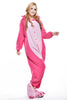 Unisex Adult Pajamas Cosplay Costume Animal one piece sleepwear Suit Pink Stitch