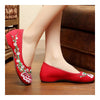 Old Beijing Cloth Embroidered Shoes Plum Blossom