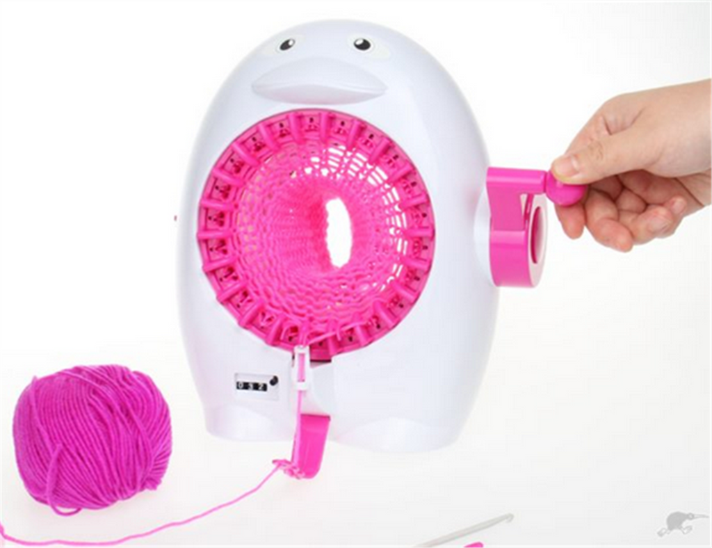 Kids Knitting Machine Toy DIY Craft Educational