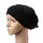 Muslim Scarf Kerchief Hat Flower Casual   black