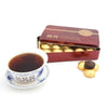 Black Tea Small Mini Golden Ripe Cooked Yunnan Puer Tea Iron Box 75g