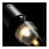 Nostalgic USB LED Blow Controlled Light Night Lamp Fake Kerosene Lamp   Silver
