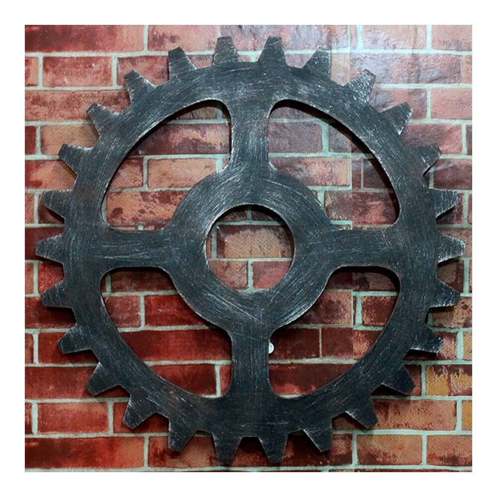 Loft Industrial Style Gear Wall Hanging Decoration    diameter 54cm