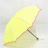 Fashion umbrella Color Changing Water Activated Windproof Princess Folding