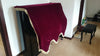 Standard Velvet Size Adjustable Downdrop  W Easy-pull Zippers Piano Dust Cover