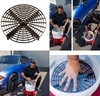 Grit Guard Washboard Bucket Insert Car Wash Sponge Dirt Remover Tool Black