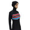 Musulmán Bañador Burqini Traje de Baño Negro Burqini