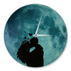 Décorative Simple Horloge Murale Noctulescents