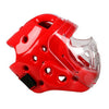 Taekwondo Helmet Head Guard Protective Gear red S