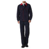 010 Red Collar Working Protective Gear Uniform Suit Welder Jacket   170
