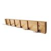 Wandtür Montiert Oak Massivholz Zink Nickel 6 Haken Mantel Haken Hut Ständer