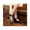 Colorful Phoenix Embroidered Shoes High Heeled Shoes Woman Cloth Shoes