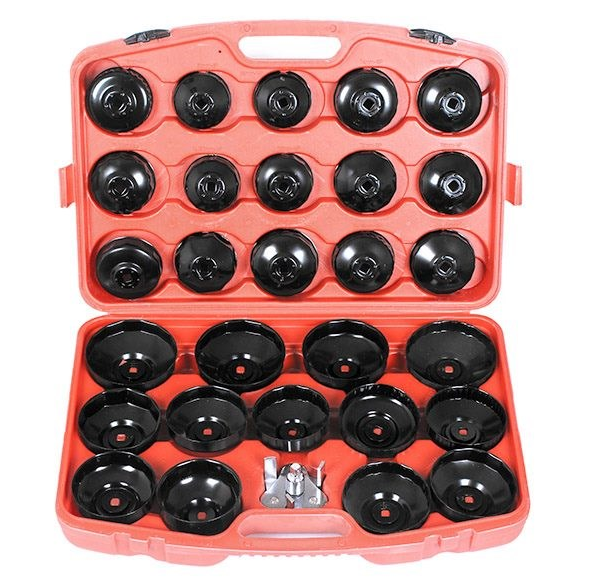 30PCS Oil Filter Cup Type Wrench Tool Set Removal