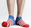 Socks Men's Male 7 pairs of FIags Ankle Socks