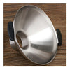 Cocina Acero Inoxidable Embudo Gran Capacidad con Colador
