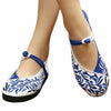 Old Beijing Embroidered Cloth Shoes Casual Ballet
