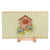 Multi-functional Tempered Glass Chef Cutting Chopping Board 8"x 12" 20x30cm bird