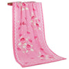 Creative Superfine Fiber Beach Towel    pink rose