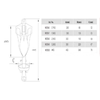 316 Galvanisé Acier Bateau Pêche Filet Plage Ancres Grappin Pliable 0.7kg