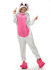 Unisex Adult Pajamas Cosplay Costume Animal one piece sleepwear Suit  Rabbit
