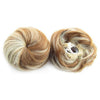 Bridal Hair Pack Bun Simple Siput Wig