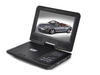 portable dvd player 9" personal dvd player for car with swivel screen