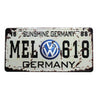 América Europa France Coche Placa Barra Ktv Colgante de Pared Decoración 10