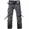 Fashion Mens Work Trousers Military Army Cargo Camo Combat Multi-pocket Pants