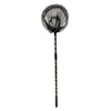 Aluminium Filet de Pêche Dipnet Brail Filet Fleur Tige Taille 1,5M Tête Rond