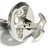316 Stainless Steel Cercle Encastré Chasse Anneau Poignée Hatch Locker Armoire