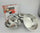 Gift sieve three-piece stainless steel rice sieve Wash vegetables basin