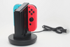 Puerto de Carga Soporte Station Cargador para Nintendo Interruptor 4 Joy-Con