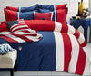 Cotton Concise Flag Warm Duvet Quilt Cover Sets Bedding Cover Sets