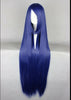 Women Fashion 100CM/39" Long Straight Cosplay Fashion Wig Heat Resistant