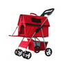 Foldable Pet Stroller Cart Travel Dog Cat Carrier Bag