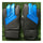 Child Teenager Goalkeeper Gloves Roll Finger   blue black   5