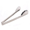 10pcs Stainless Steel Food Tongs Salad Tongs Baking Tongs semi circle