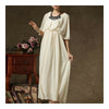 Chiffon Komplettes Kleid Solemn Superlanges KLEID S