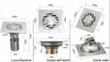 stainless steel deodorant floor drain plastic washing machine floor drain
