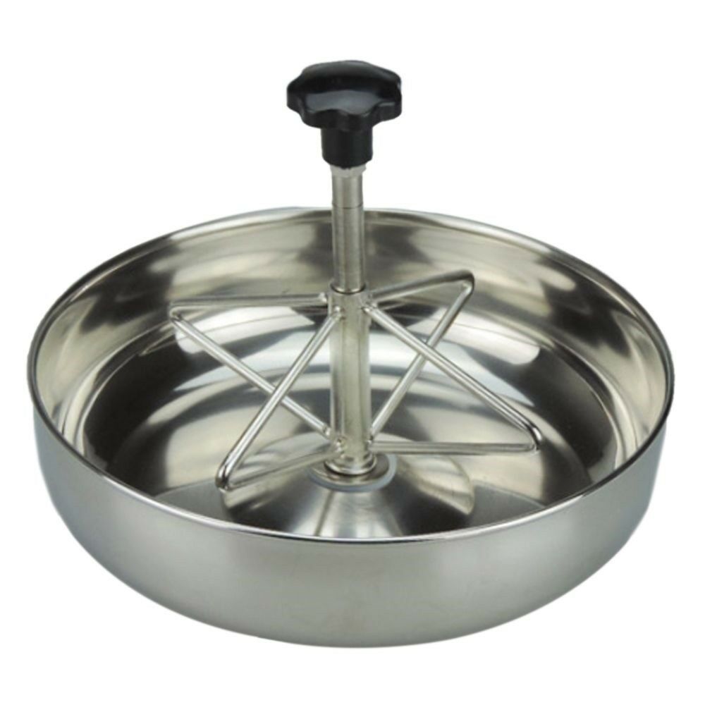 Stainless Steel Pig Piglet Fodder Slot Feeder Tool small