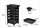 Beauty Salon Spa Hairdressing Tools Storage Rolling Trolley Caster  5 drawers
