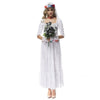Halloween Lace White Gauge Costume